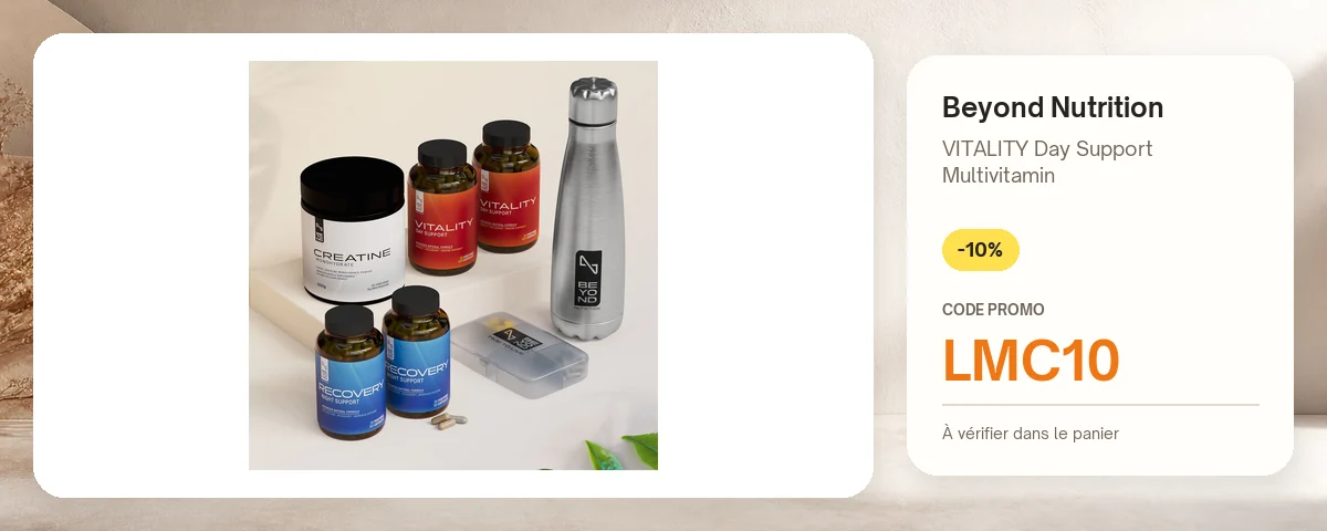 VITALITY Day Support Multivitamin de Beyond Nutrition avec le code promo LMC10