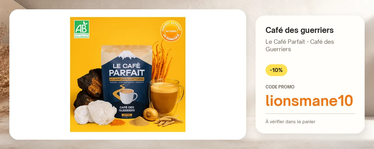 Le Café Parfait - Café des Guerriers de Café des guerriers avec le code promo lionsmane10
