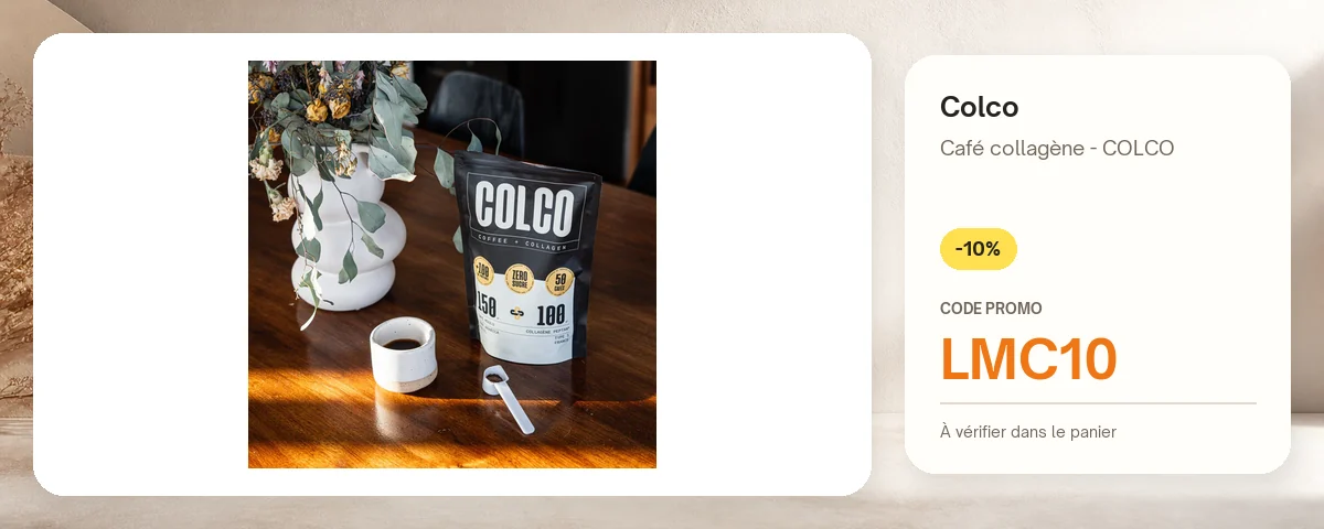 Café collagène - COLCO de Colco avec le code promo LMC10