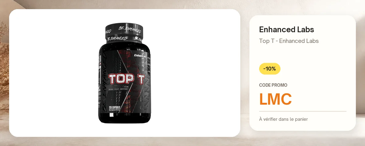 Top T - Enhanced Labs de Enhanced Labs avec le code promo LMC