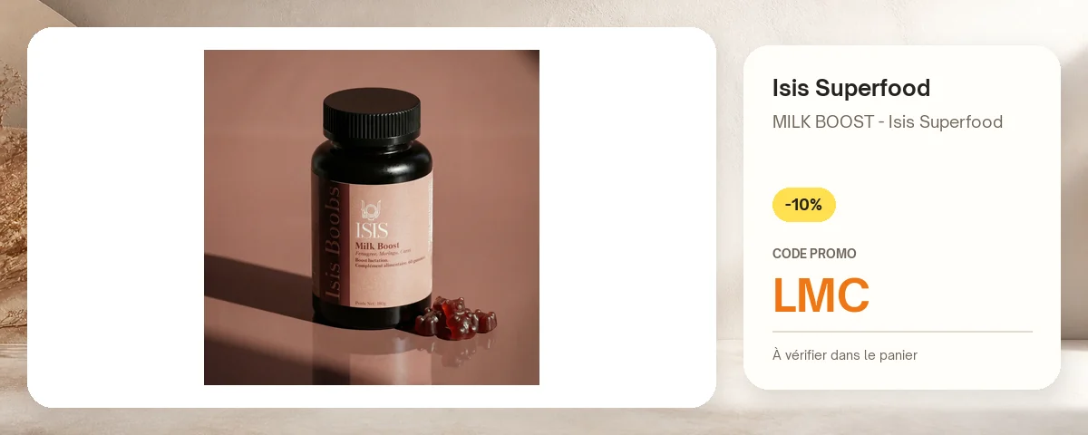 MILK BOOST - Isis Superfood de Isis Superfood avec le code promo LMC