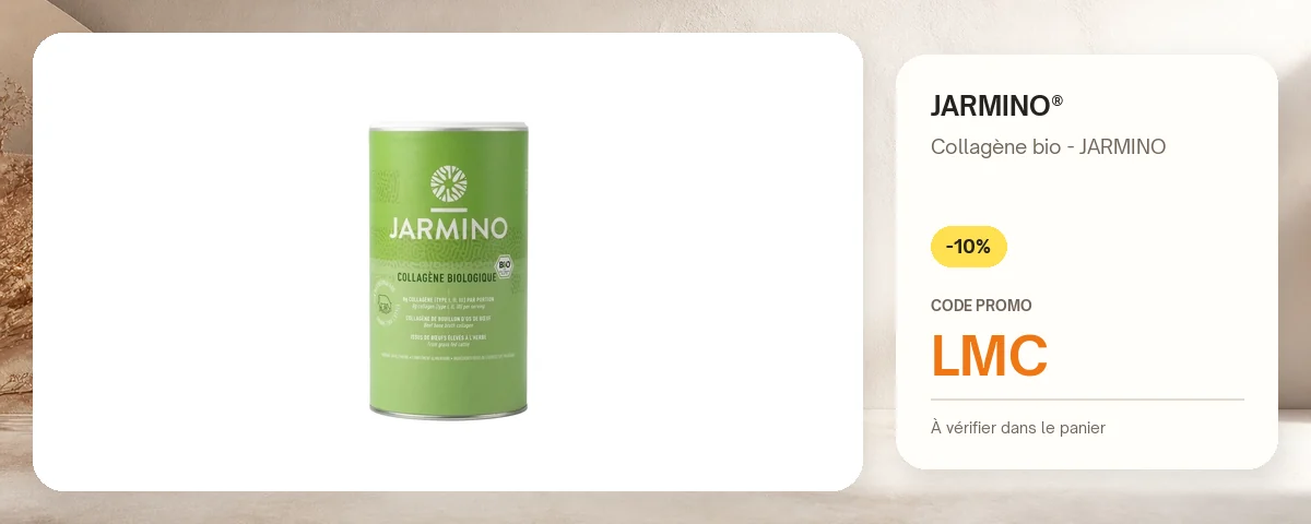 Collagène bio - JARMINO de JARMINO® avec le code promo LMC