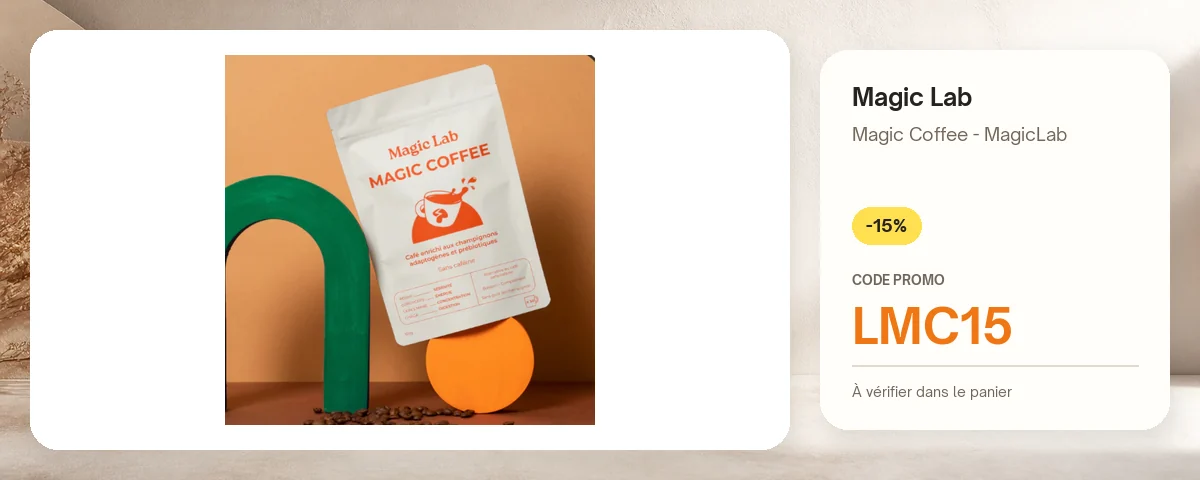 Magic Coffee - MagicLab de Magic Lab avec le code promo LMC15