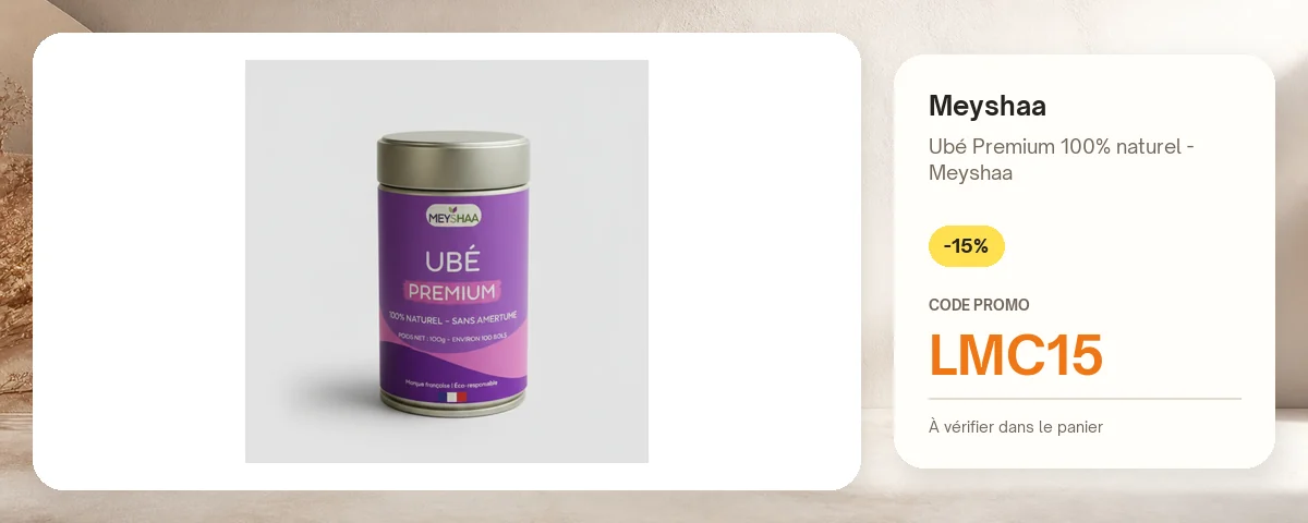 Ubé Premium 100% naturel - Meyshaa de Meyshaa avec le code promo LMC15