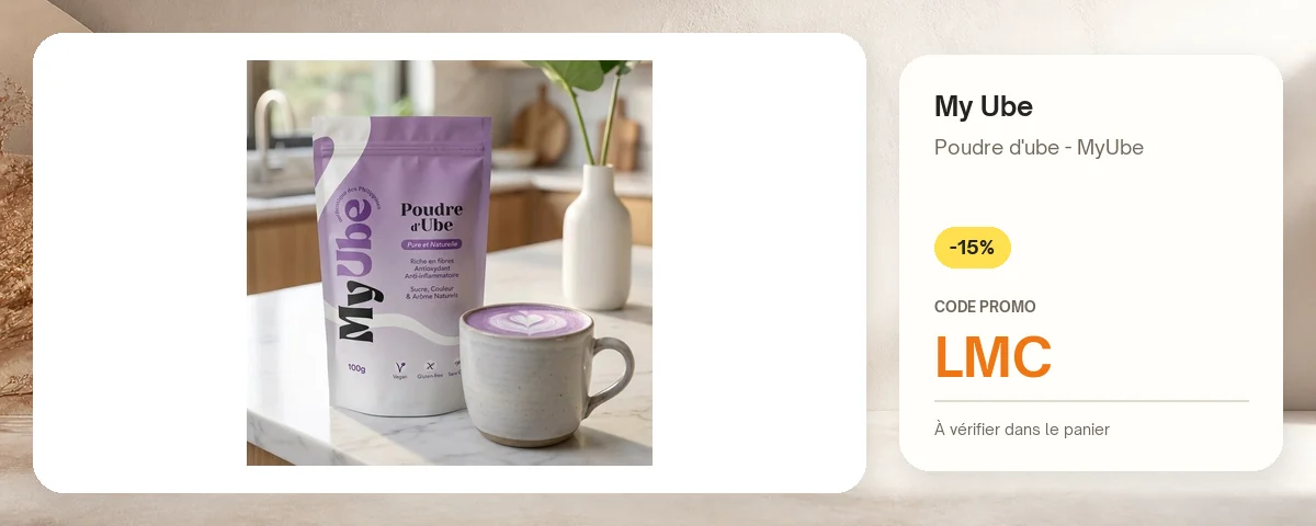 Poudre d'ube - MyUbe de My Ube avec le code promo LMC