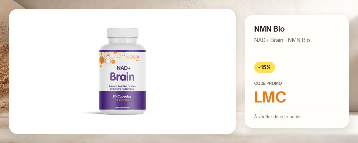 NAD+ Brain - NMN Bio de NMN Bio avec le code promo LMC