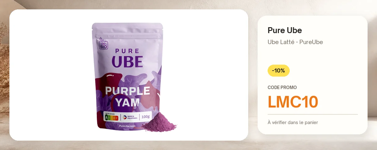 Ube Latté - PureUbe de Pure Ube avec le code promo LMC10