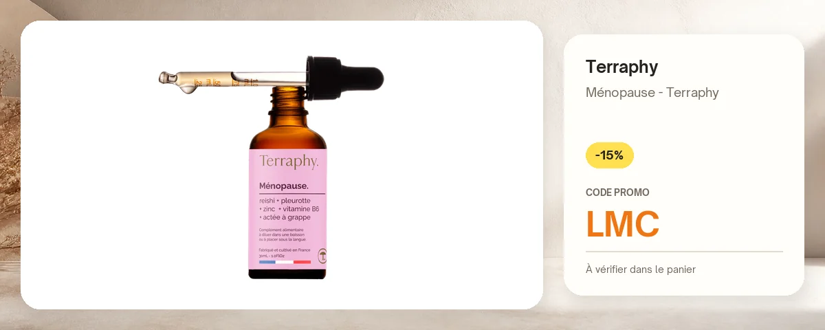 Ménopause - Terraphy de Terraphy avec le code promo LMC