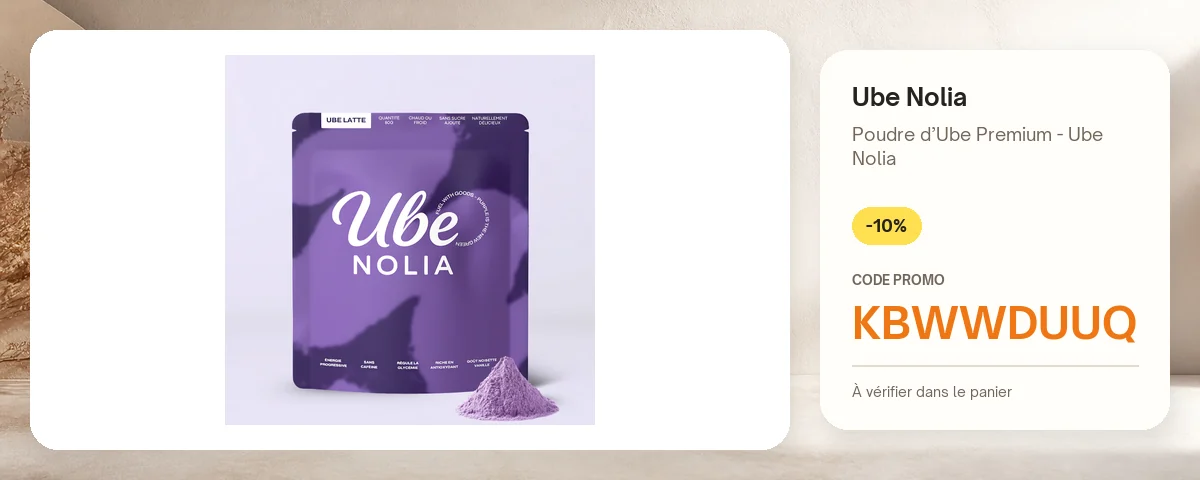 Poudre d’Ube Premium - Ube Nolia de Ube Nolia avec le code promo KBWWDUUQ